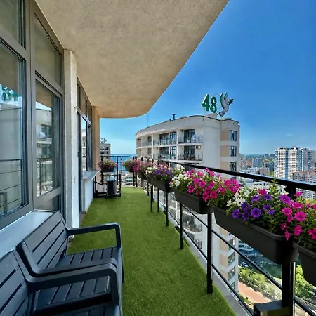Arcadia Sea View Terrace Luxure Apartment
