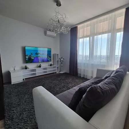 Arcadia Sea View Terrace Luxure Apartmán Oděsa