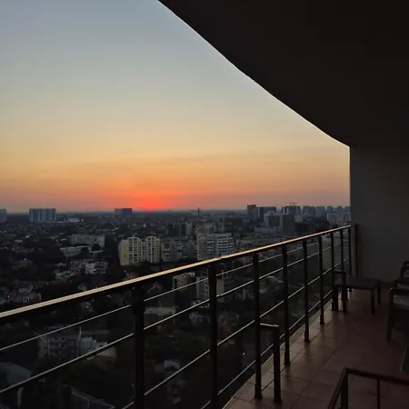 Arcadia Sea View Terrace Luxure Apartmán Oděsa
